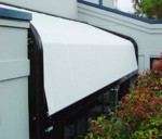 Markilux 8000 curved awnings with drop unit