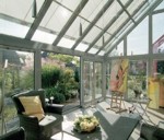 Markilux 8000 conservatory awning for effective shading