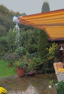 Markilux 1600 Skylife gable with rain