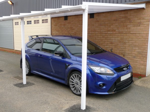 Samson Homestyle carport installed in our Wellingborough showroom