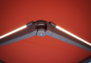 LED Line Light in Markilux Awning Arm