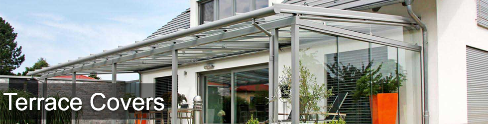 Terrace covers for weather protection