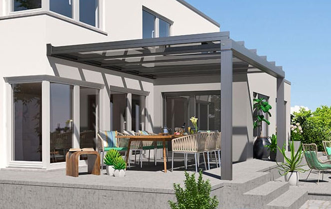 Fixed Canopies Roof Terrace Covers Glass Patio Cover Bespoke Veranda Sun Samson Awnings - Diy Patio Cover Kits Uk