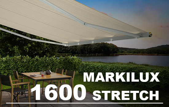 Markilux 1600 STRETCH - greater projection than width