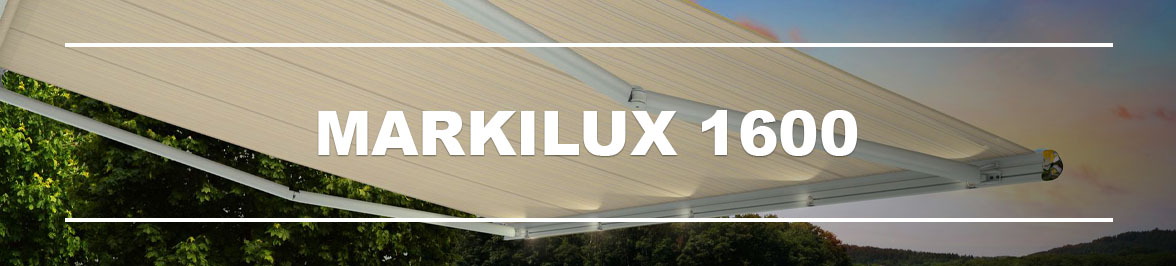 Markilux 1600 retractable awning