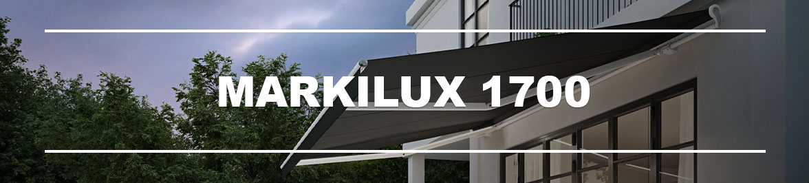 Markilux 1700 retractable awning