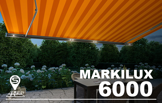 Markilux 6000 luxury retractable awning