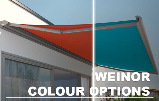 Weinor colour options
