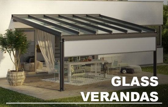 glass veranda canopies
