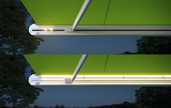 Markilux MX-1 lighting options