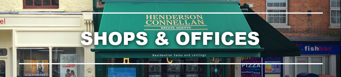 Commercial awnings for shops and offices