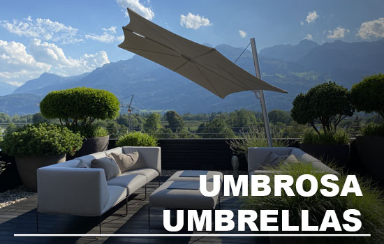 Umbrosa domestic umbrellas