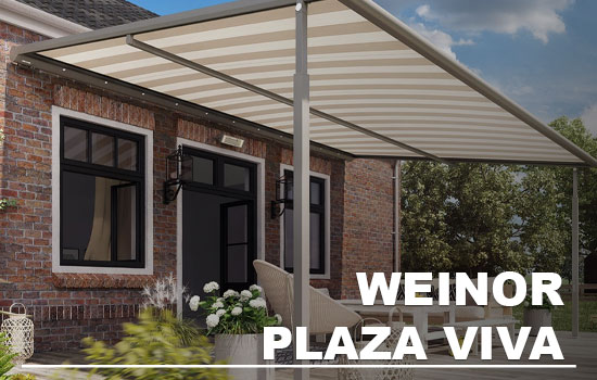 Weinor Plaza Viva canopy shading