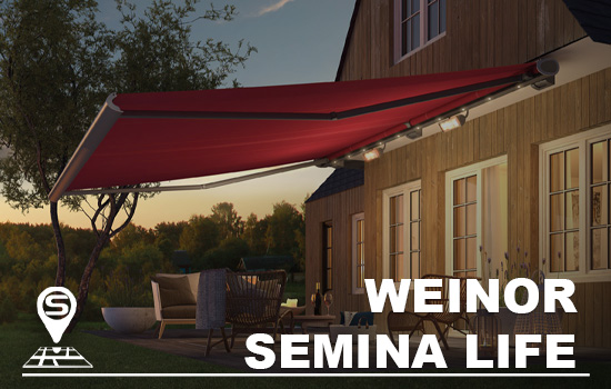 Weinor Semina Life - An awning for all situations..