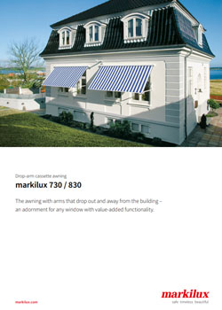 Markilux 730 - 830 Vertical Blinds