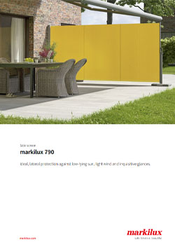 Markilux 790 Side Screen