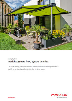 Markilux Syncra Flex Freestanding Shade