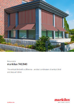 Markilux 740 - 840 Vertical Blind
