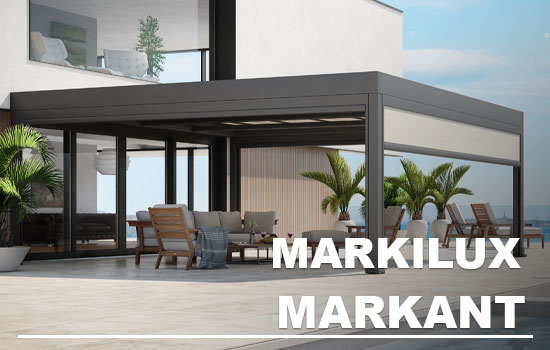 The Markilux Markant - ultimate pergola system