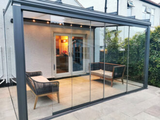 Weinor Glass Room with Anthracite Framing