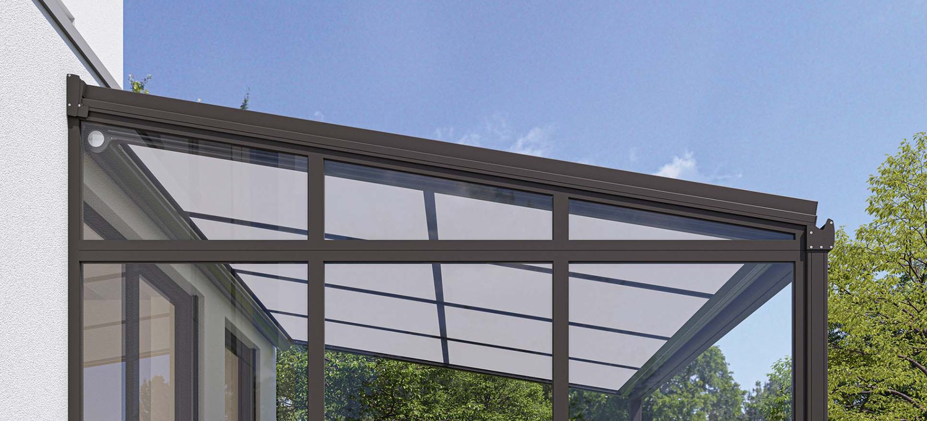 Markilux MX-3 awning in beige installed on a patio